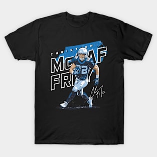 Christian Mccaffrey Carolina Player Map T-Shirt